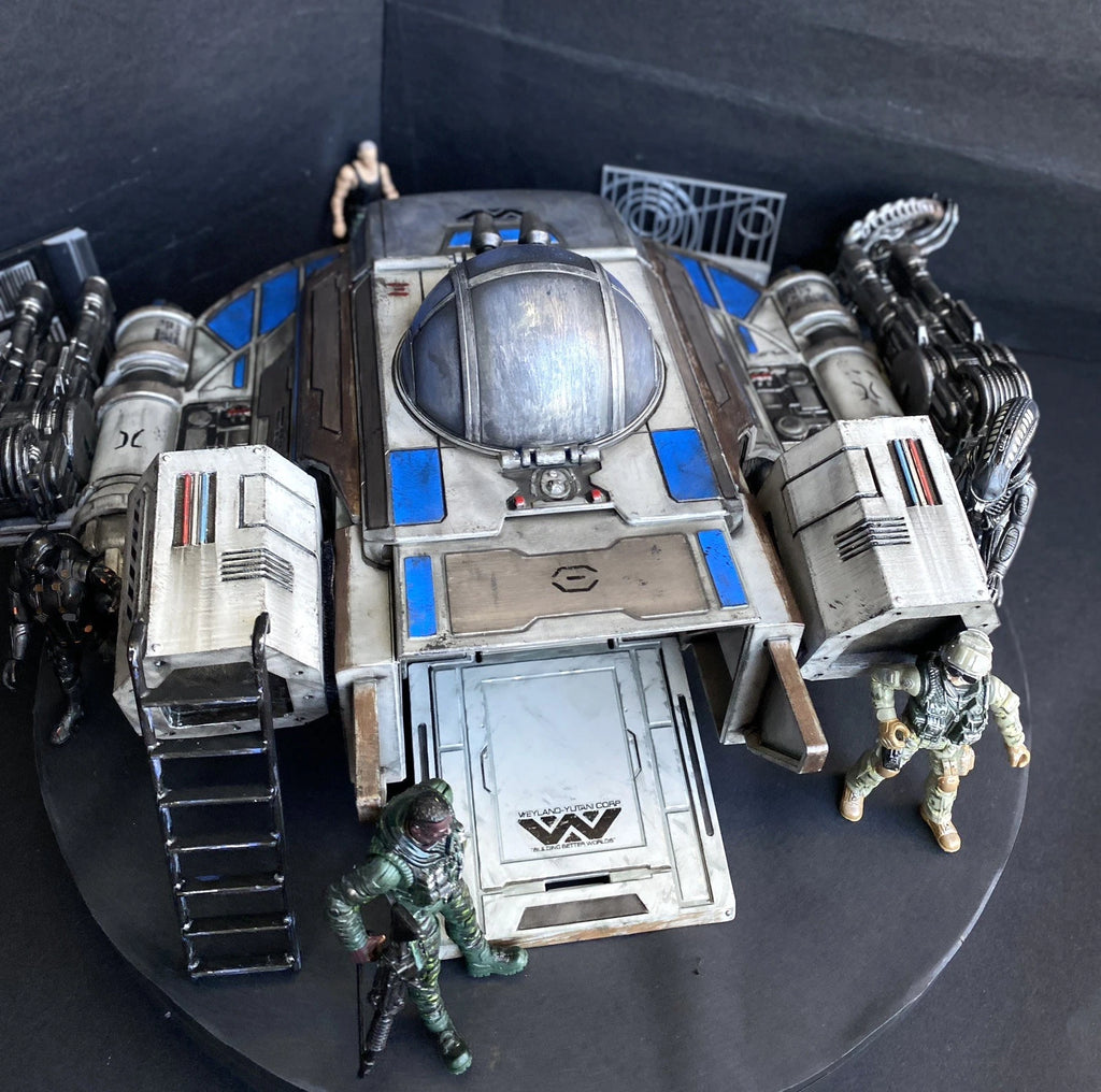 “SKYLOCK” Dropship Gun-Barge – Starship Troopers Mobile Infantry Assault Custom