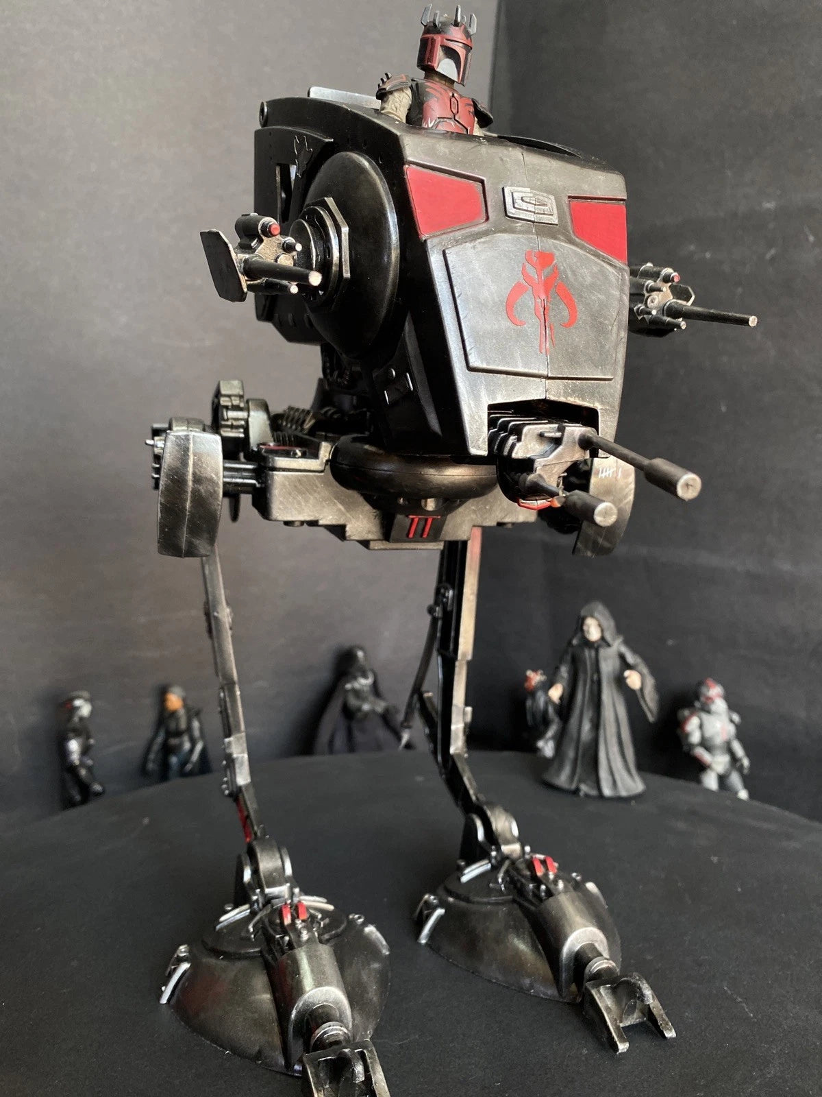 Sith Walker “MYTHOS-STRIDER” Custom AT-ST Mustafar Exegol Black Series Kenner