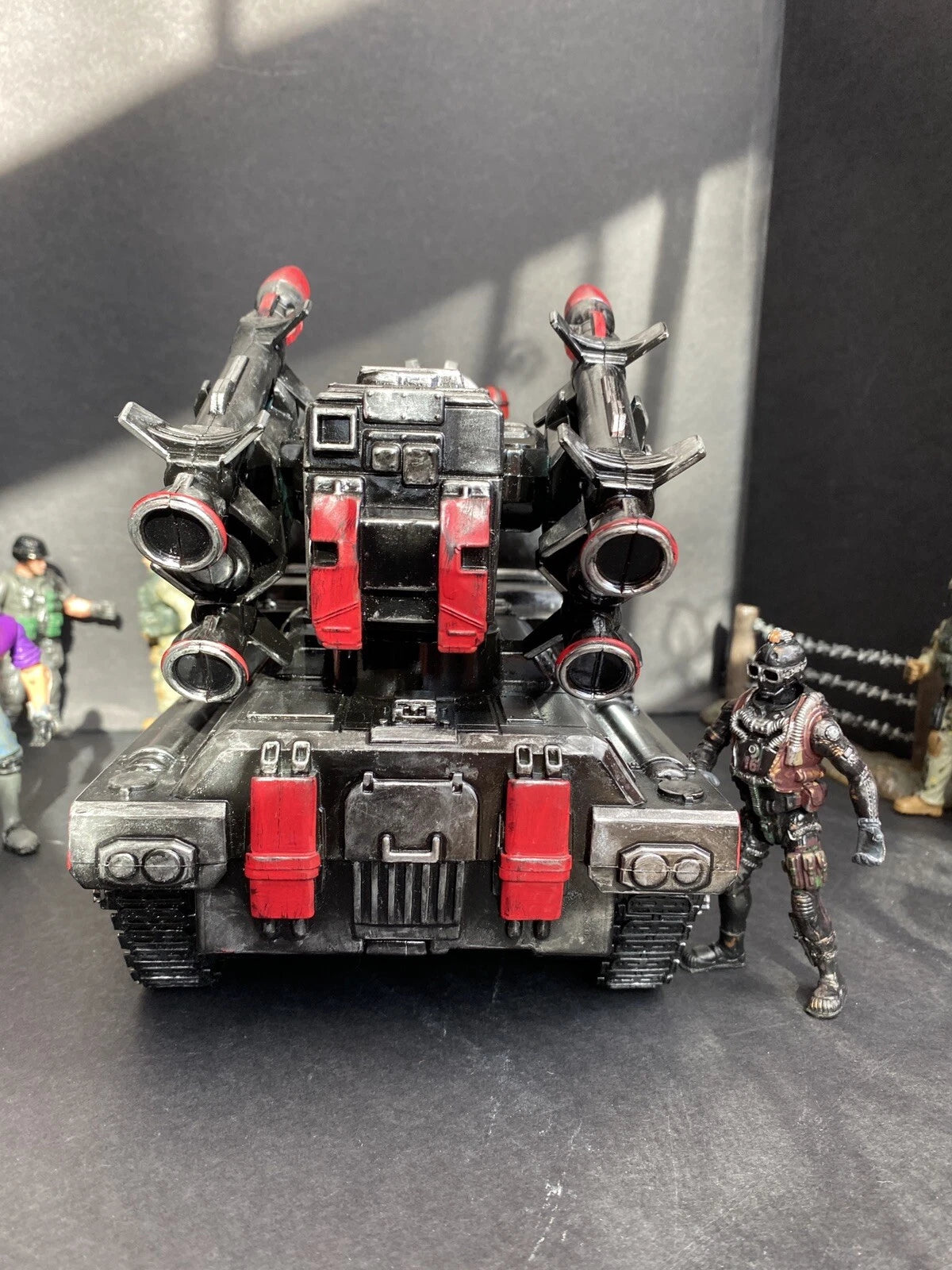 COBRA “RATTLETRACK” MISSILE CRAWLER | GI JOE Heavy Strike Launcher collectible