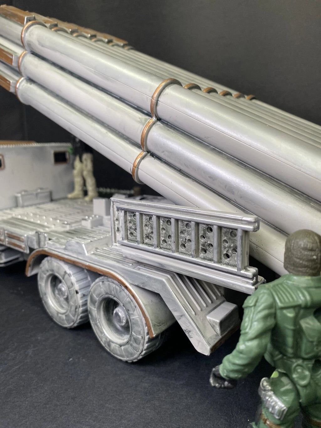 GI JOE COBRA Developmental Missile Launcher 1:18 Rare Collectible Vintage