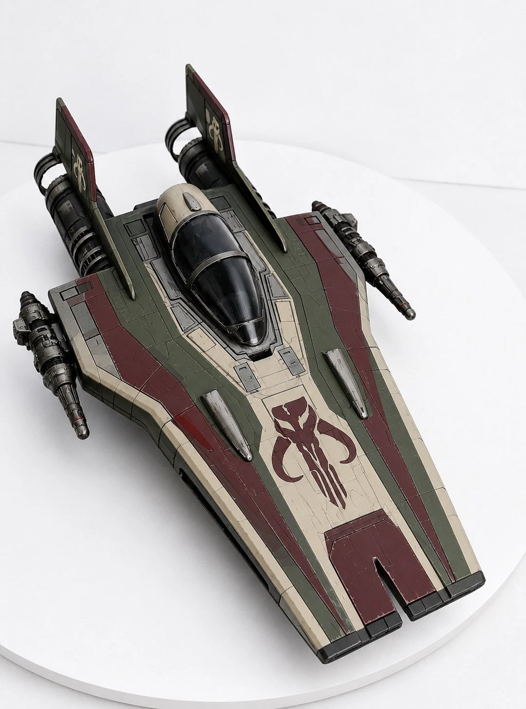 Mandalorian A-Wing Commission Star Wars Andor Vintage Sith Kenner Custom