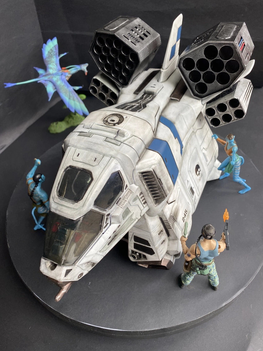 Avatar Way of Water RDA VTOL Dropship Pandora fire and ash Custom
