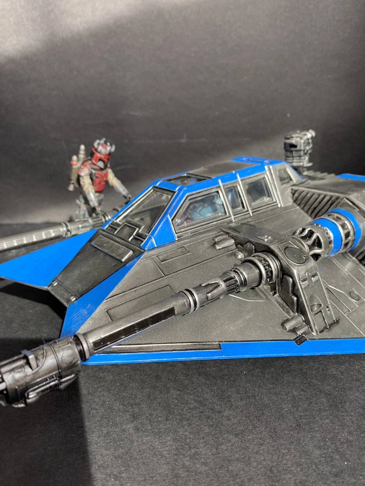 Kestral-9 Patrol Gunship | Mandalorian Outer Rim Snowspeeder Custom Star Wars