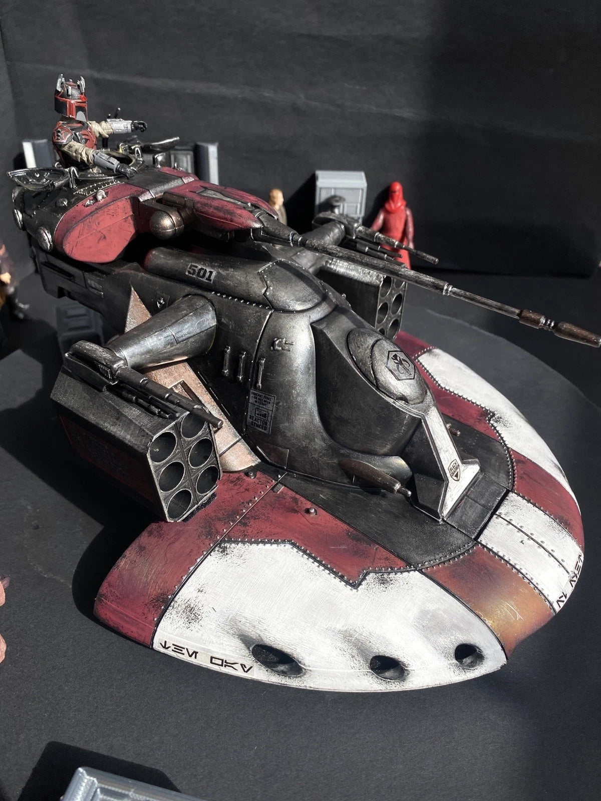 Star Wars AAT Armored Assault Tank Custom Mandalorian The Clone Wars Collectible