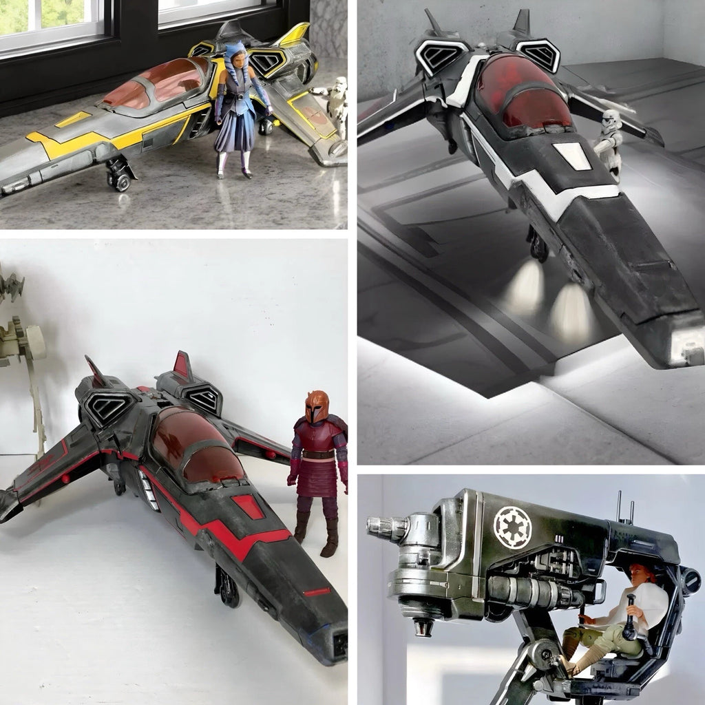 Mandalorian Vehicle Commission Star Wars Vintage Bad Batch Imperial Sith Custom - view 18