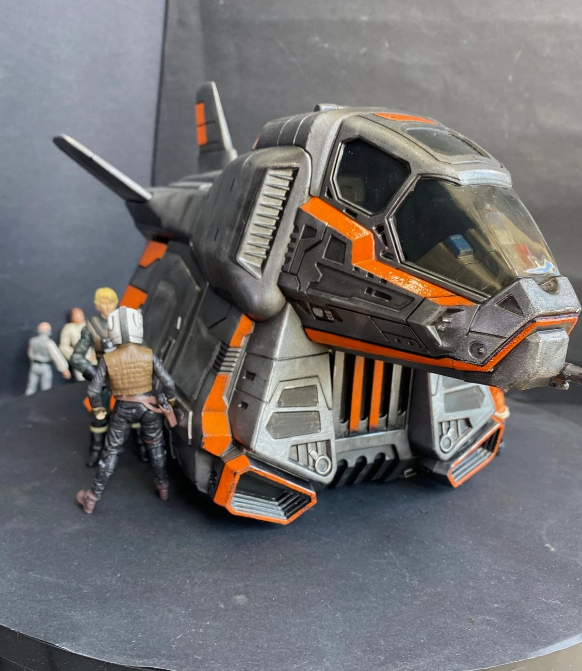 Star Wars Shuttle Gunship Transport Andor Rogue One Clone Wars vintage Custom
