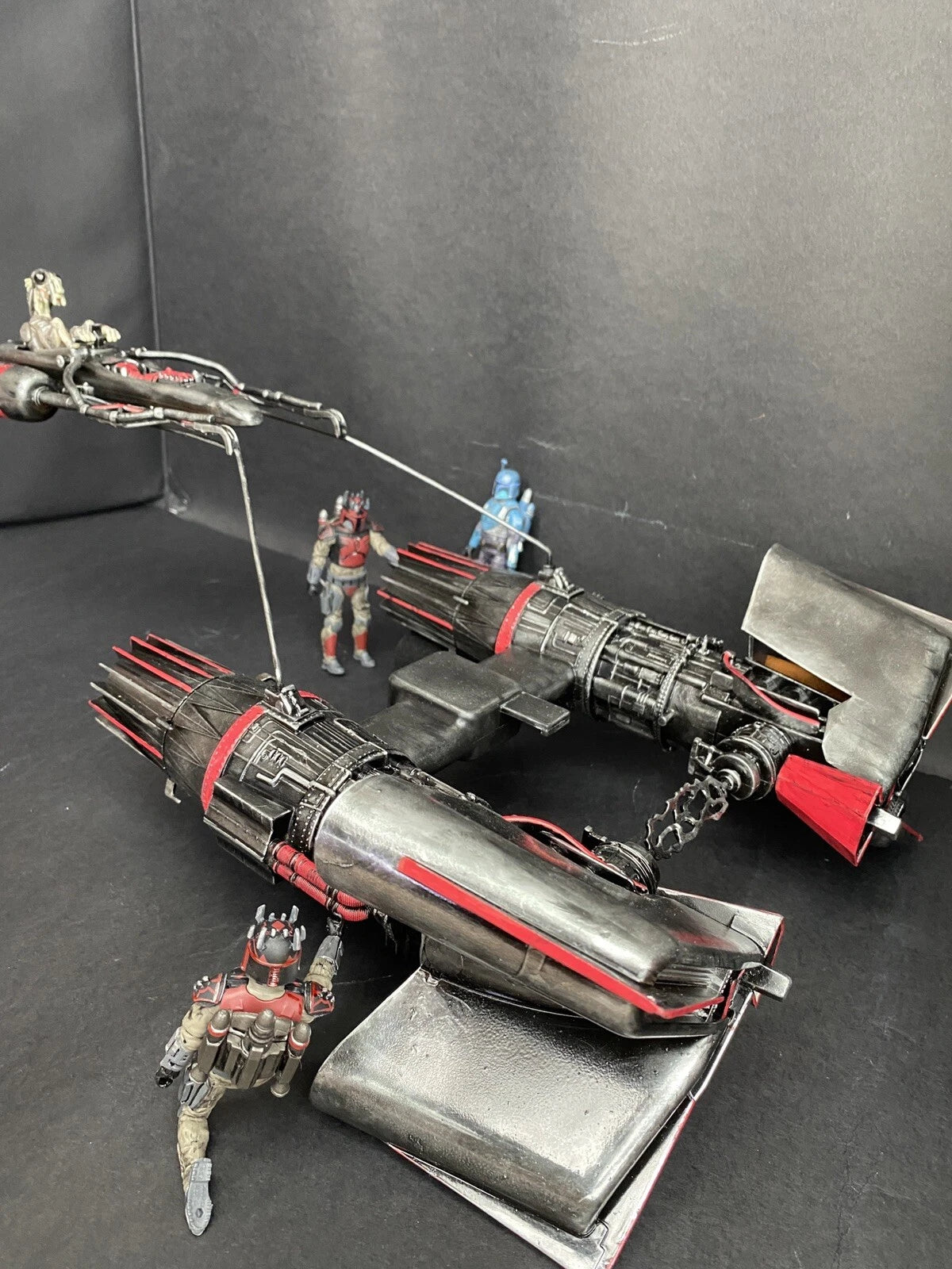 Star Wars Death Watch Pod Racer Original 1999 Kenner Vintage Black Series Empire