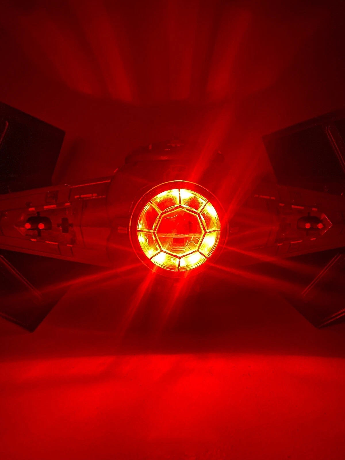 Star Wars Jungle Recon Tie Fighter Interceptor Sith Empire Vintage Kenner Custom - view 7