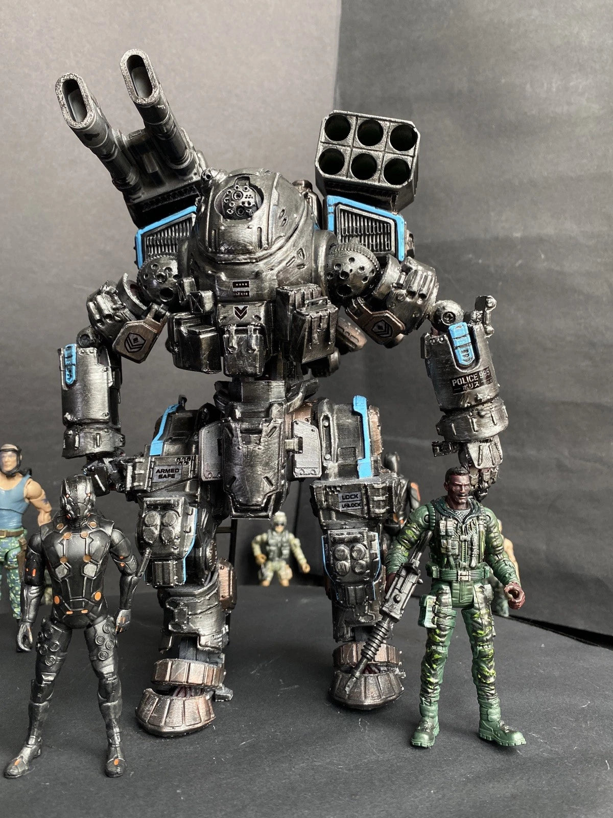 “Outpost Sentinel” – Custom Star Wars Andor Walker vintage kenner collectible