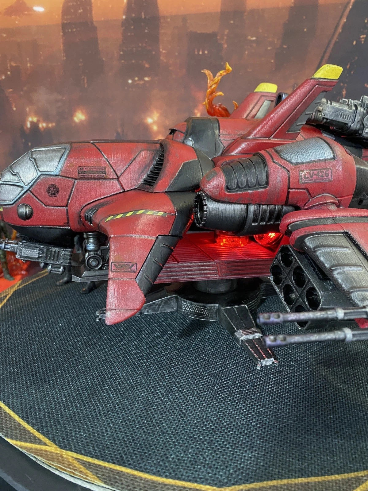 Star Wars Crimson Viper S-77 “Dockbreaker” Assault Gunship | vintage Kenner
