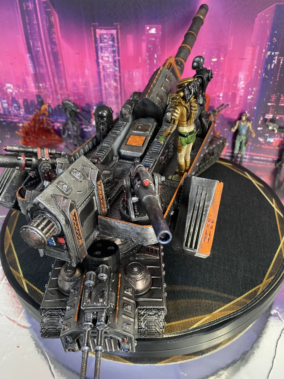 GI JOE ARCLIGHT “SIEGE MULE” Heavy Artillery kenner vintage Cobra collectible