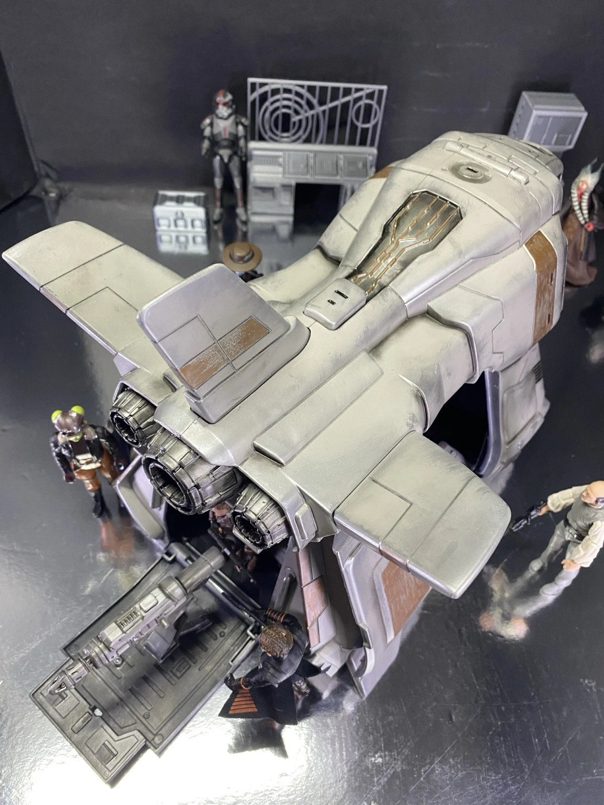 Andor Star Wars Dustjaw Evac Lander Dropship Imperial Empire Kenner Collectible