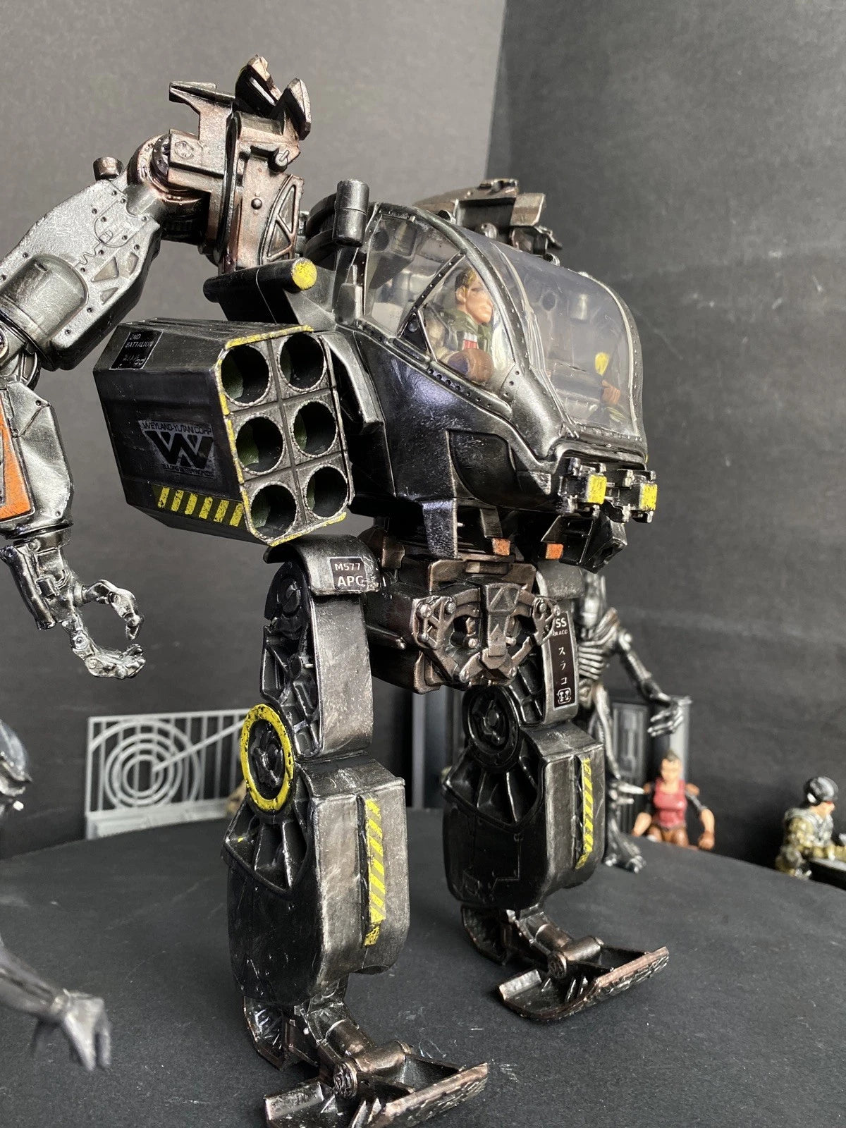 Star Wars Aliens Crossover Power Loader Colonial Marines Imperial Walker Custom