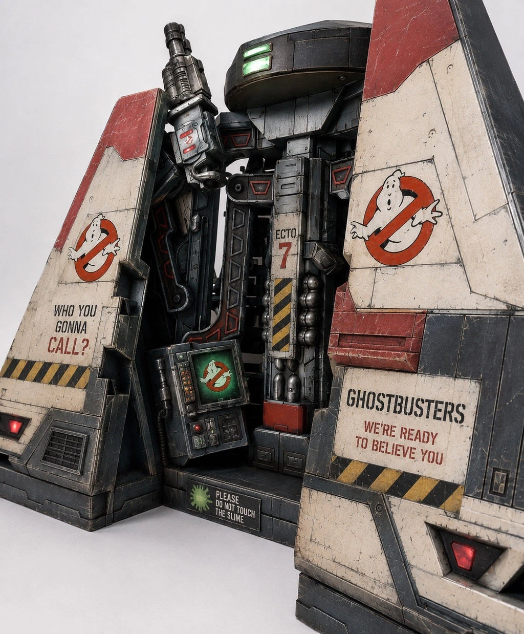 Ghostbusters Custom Vehicle Commission Ecto Repaint vintage Kenner Diorama