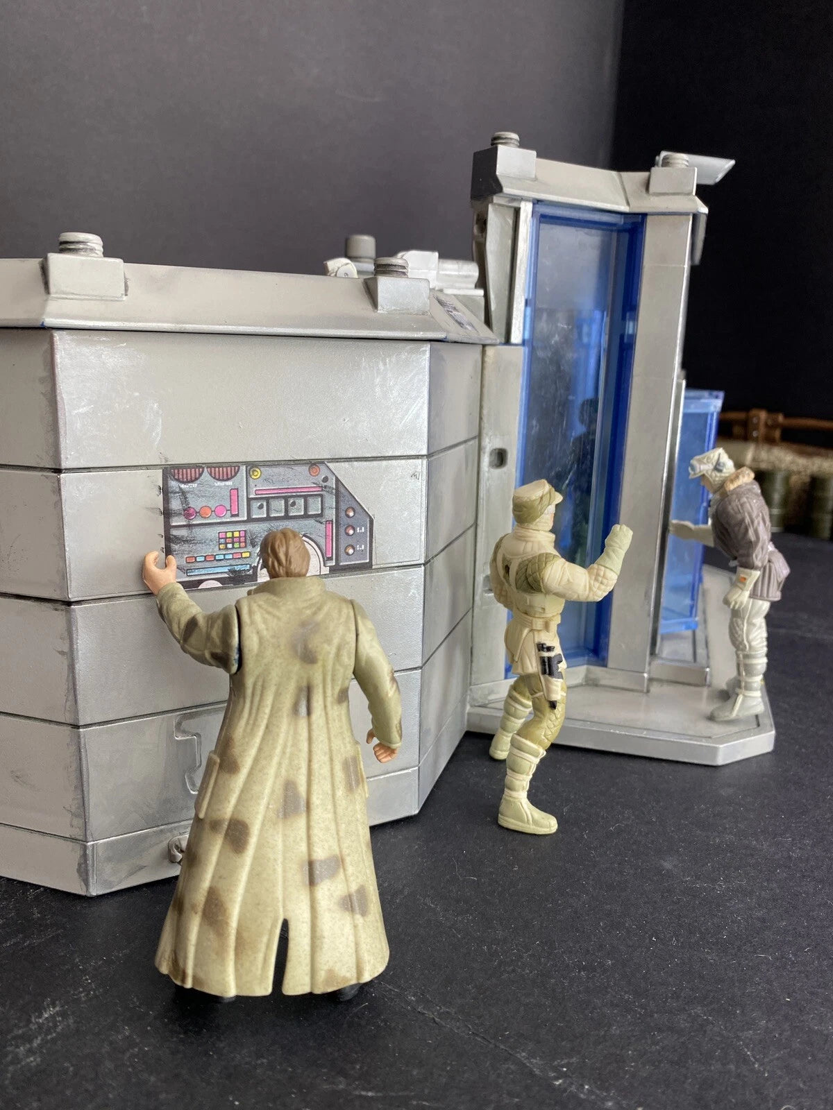 Star Wars Hoth Rebel Base Diorama Empire Strikes Back Medical Bay Kenner Custom