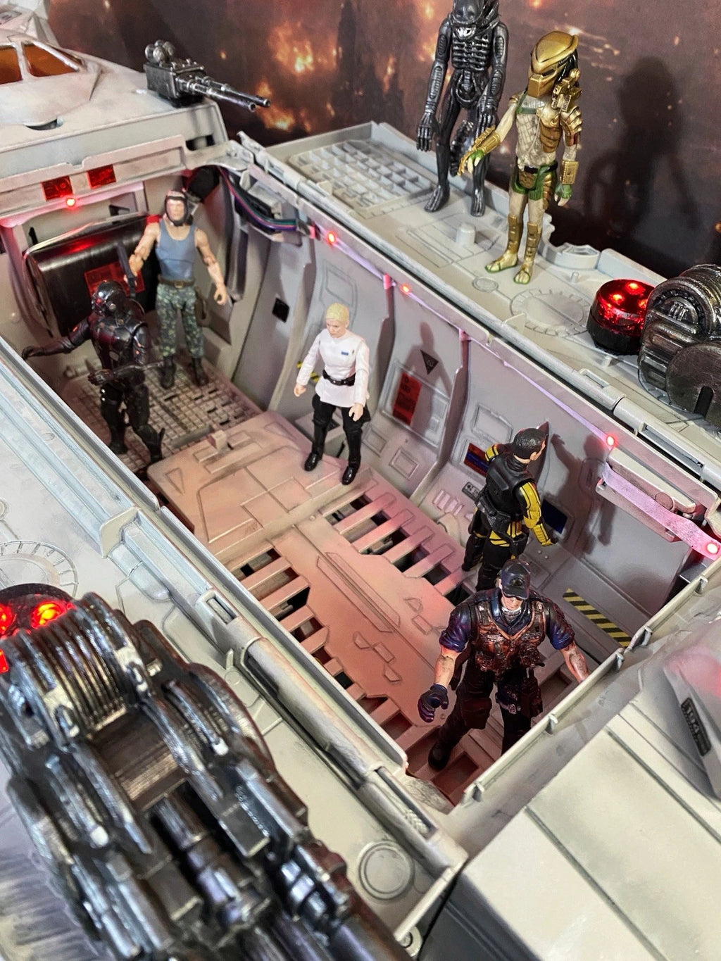 Mars Quarantine Interceptor Commission | Total Recall Custom Vehicle / Diorama