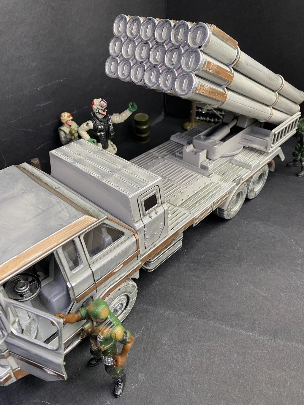 GI JOE COBRA Developmental Missile Launcher 1:18 Rare Collectible Vintage