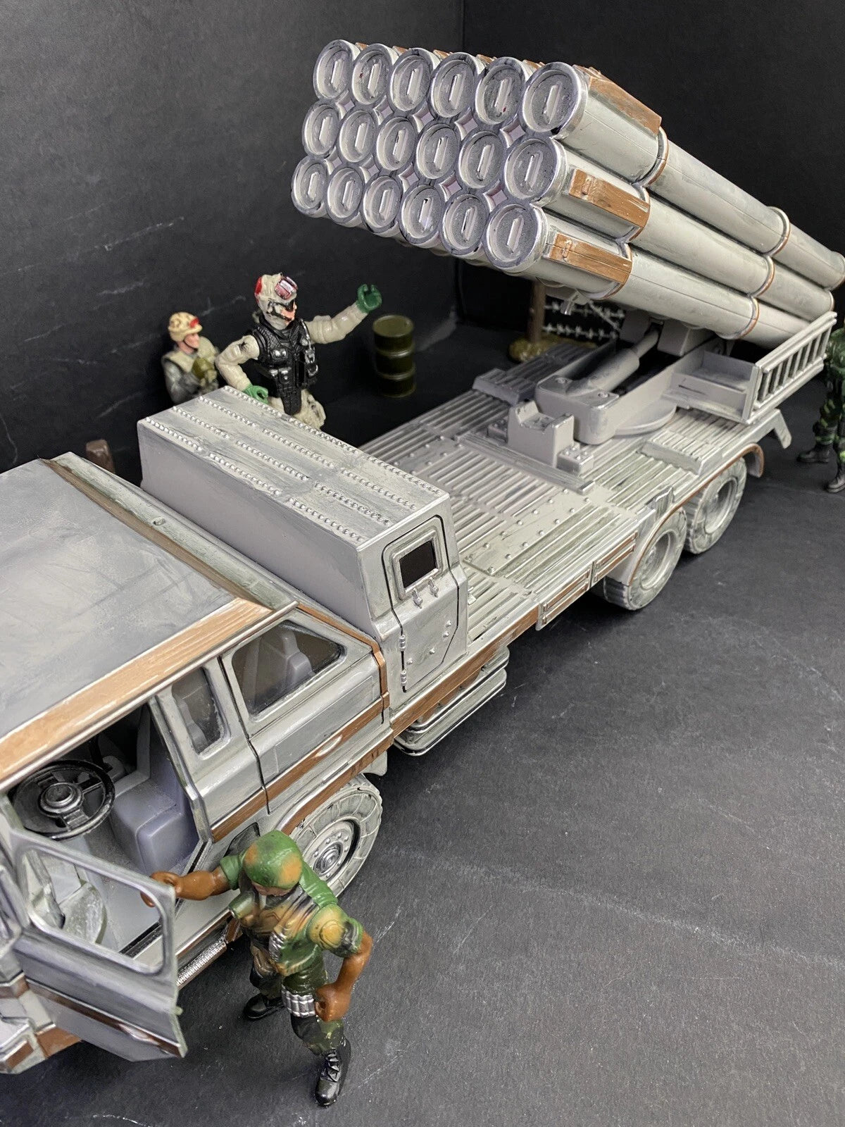 GI JOE COBRA Developmental Missile Launcher 1:18 Rare Collectible Vintage