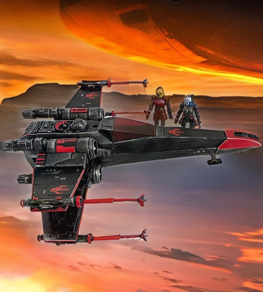 Star Wars X-Wing Fighter Mandalorian Starfighter Bounty Hunter Rogue One Custom