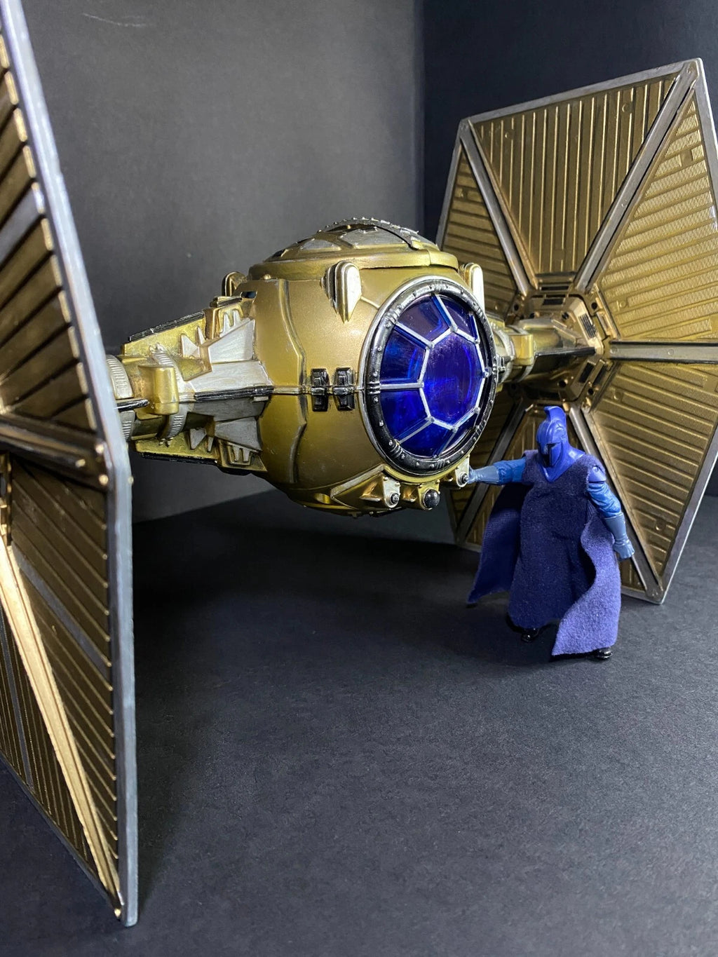 STAR WARS Aurelian Guard TIE Sentinel | Hand-Painted Imperial Elite TIE Fighter