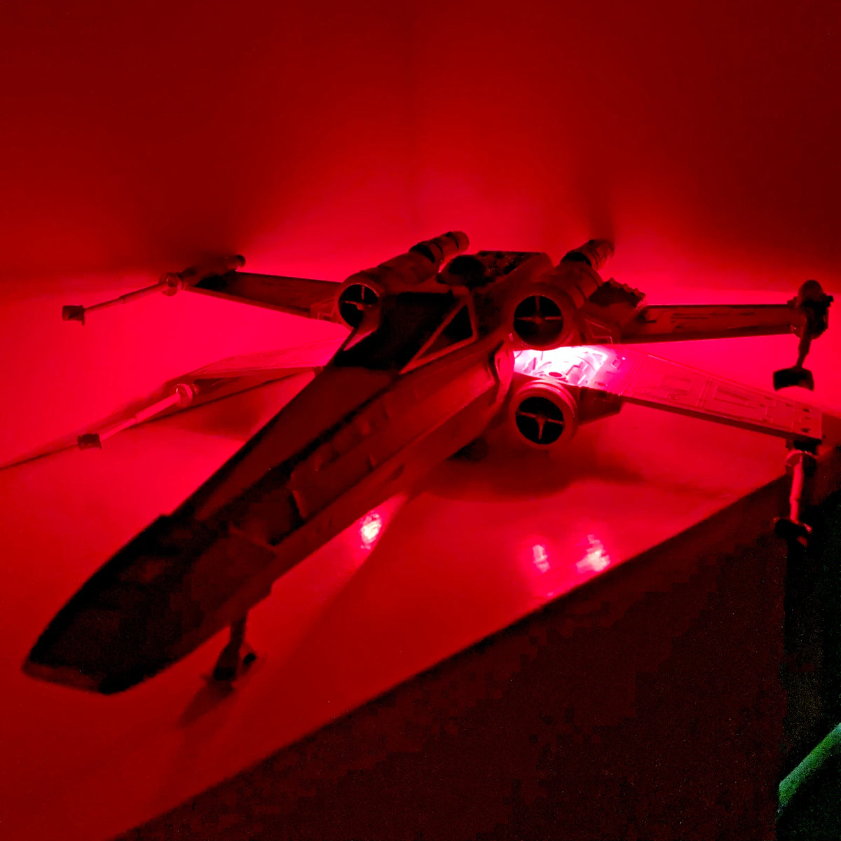 Prototype Star Wars X Wing Sith Fighter Palpatine Vintage TVC Custom Collectible