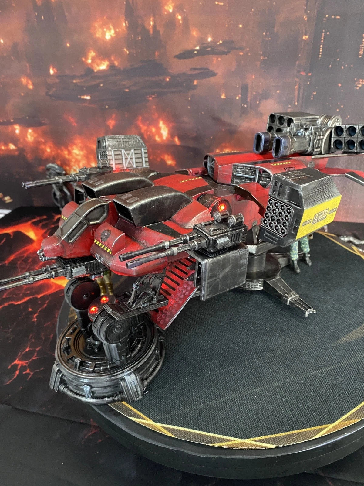 Ancient Gatefront Assault Commission | Stargate Custom / Diorama SG1 Painted