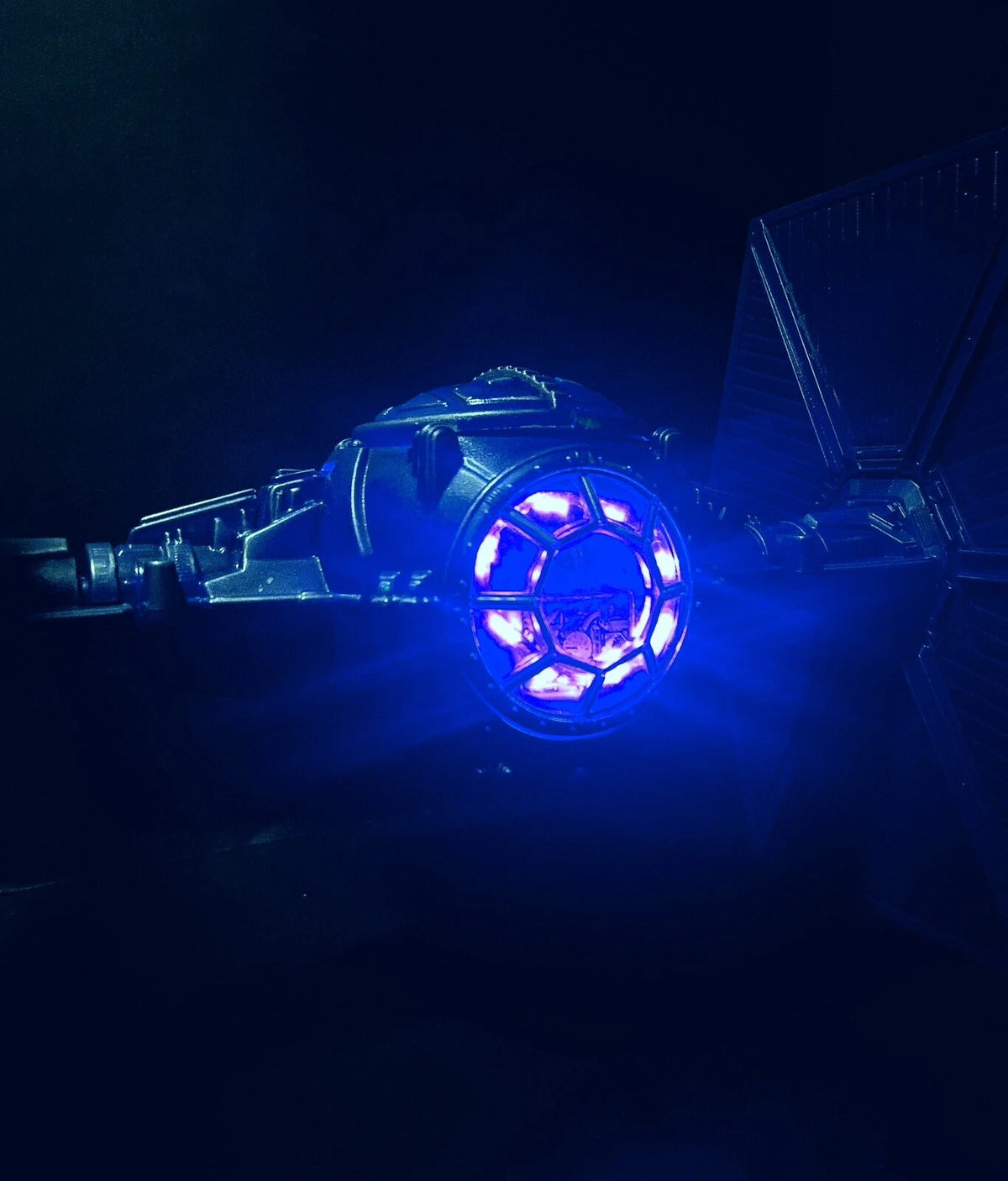 Aurek-Class “Gilded Fang” TIE Fighter | Custom Imperial Starfighter Hand-Painted