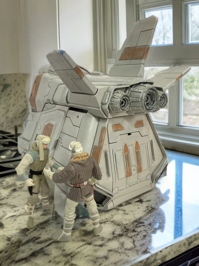 Hand Painted Andor TIE Transport Custom 1981 Sith Kenner 3.75 Collector Display