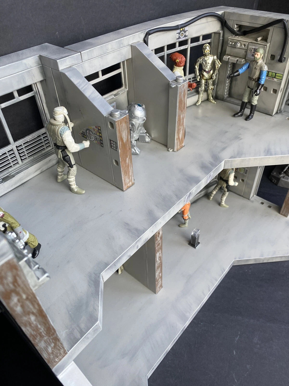 Yavin 4 Command Centre – Vintage Kenner Rebel Mandalorian Star Wars Diorama