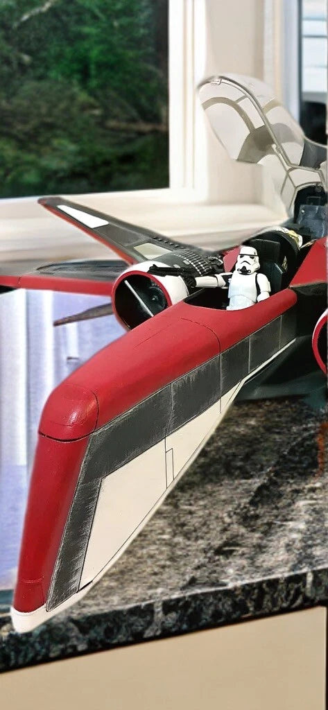 ARC-170 “Iron Viper” Assault Starfighter | Custom Star Wars Gunship Build - view 5
