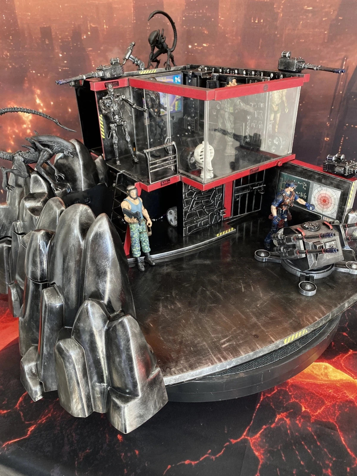Anubis Reach Tactical Outpost Stargate Custom Diorama Display Custom SG1