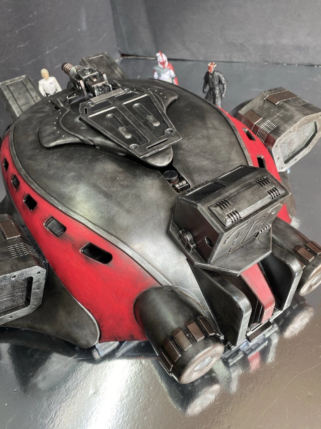 Sith Prototype Shuttle “Red Vortex” Custom Andor-Era Imperial Gunship Star Wars