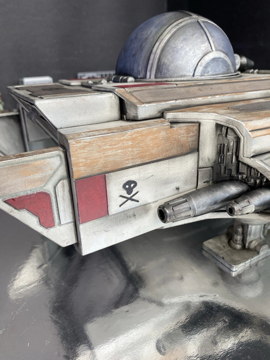 VTX-47 Bloodhawk Starfighter Interceptor First Order Star Wars Andor Vintage