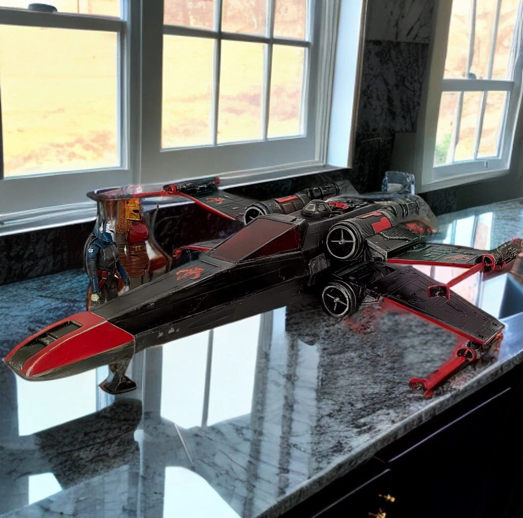 Star Wars X-Wing Fighter Mandalorian Starfighter Bounty Hunter Rogue One Custom