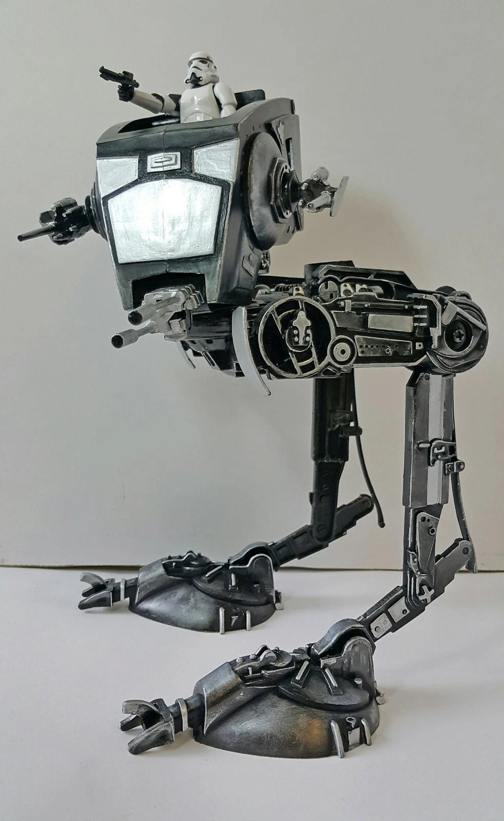 AT-ST Iron Warden Siege Scout Walker | Custom Star Wars Mandalorian Gun Platform