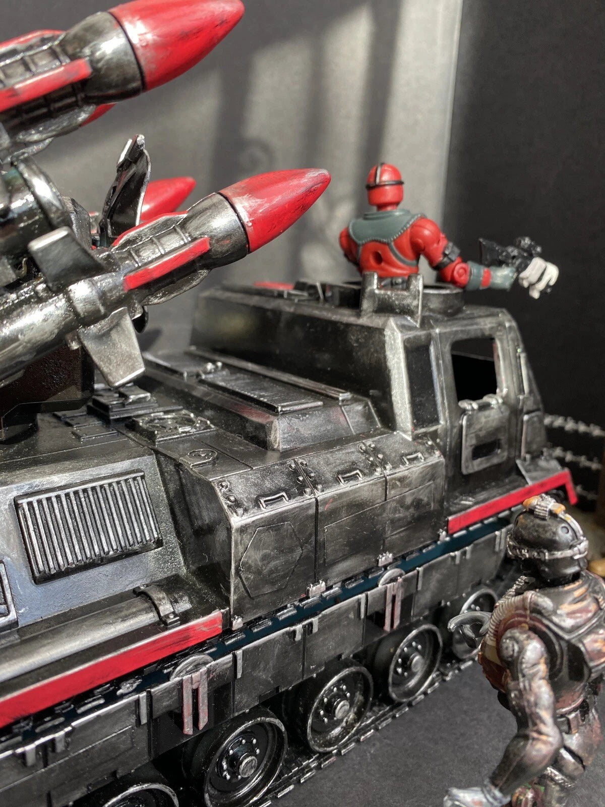COBRA “RATTLETRACK” MISSILE CRAWLER | GI JOE Heavy Strike Launcher collectible