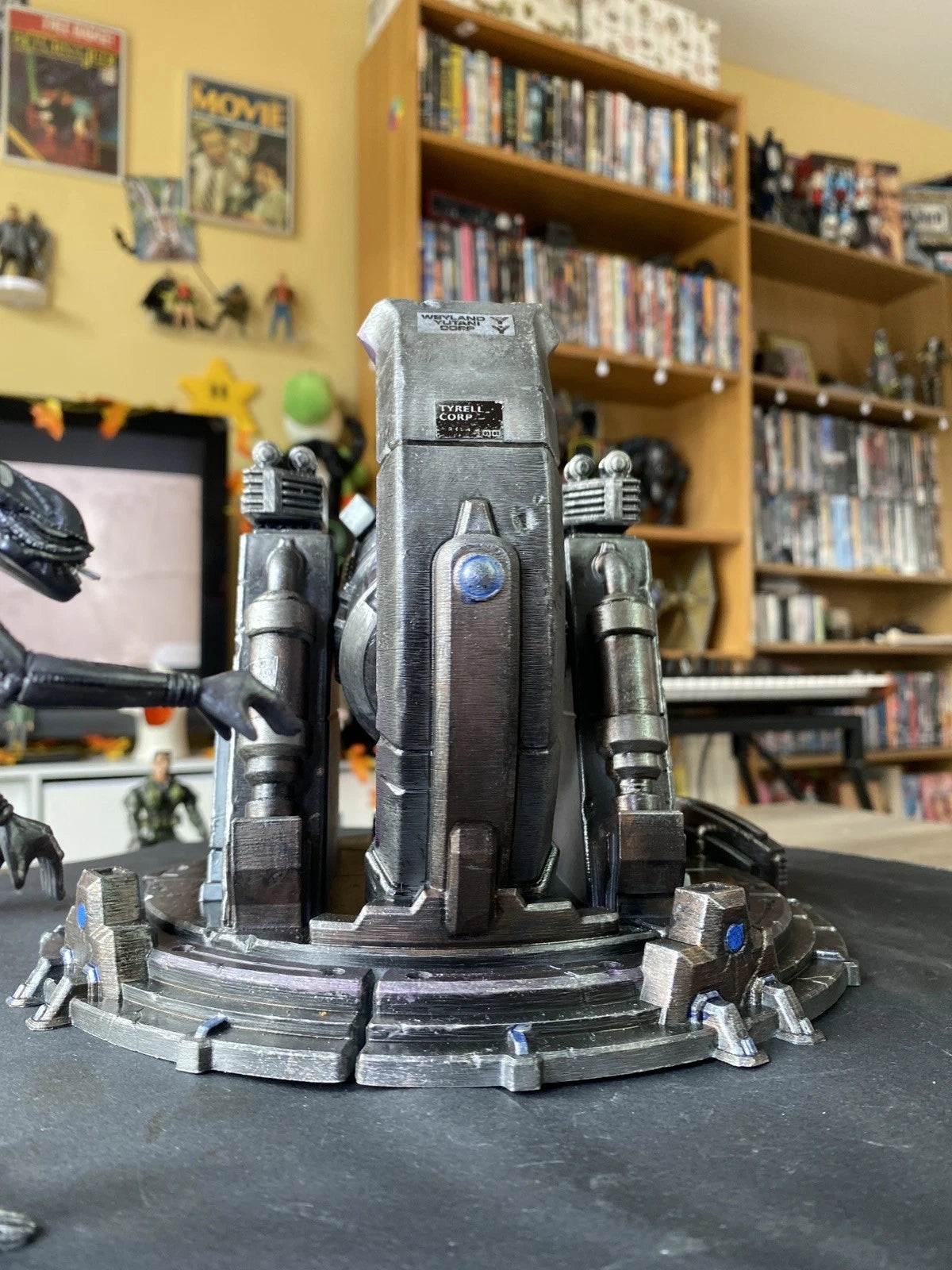 Bastion Sigma-9 Siege Cannon Emplacement | Warhammer 40K Custom Display Terrain