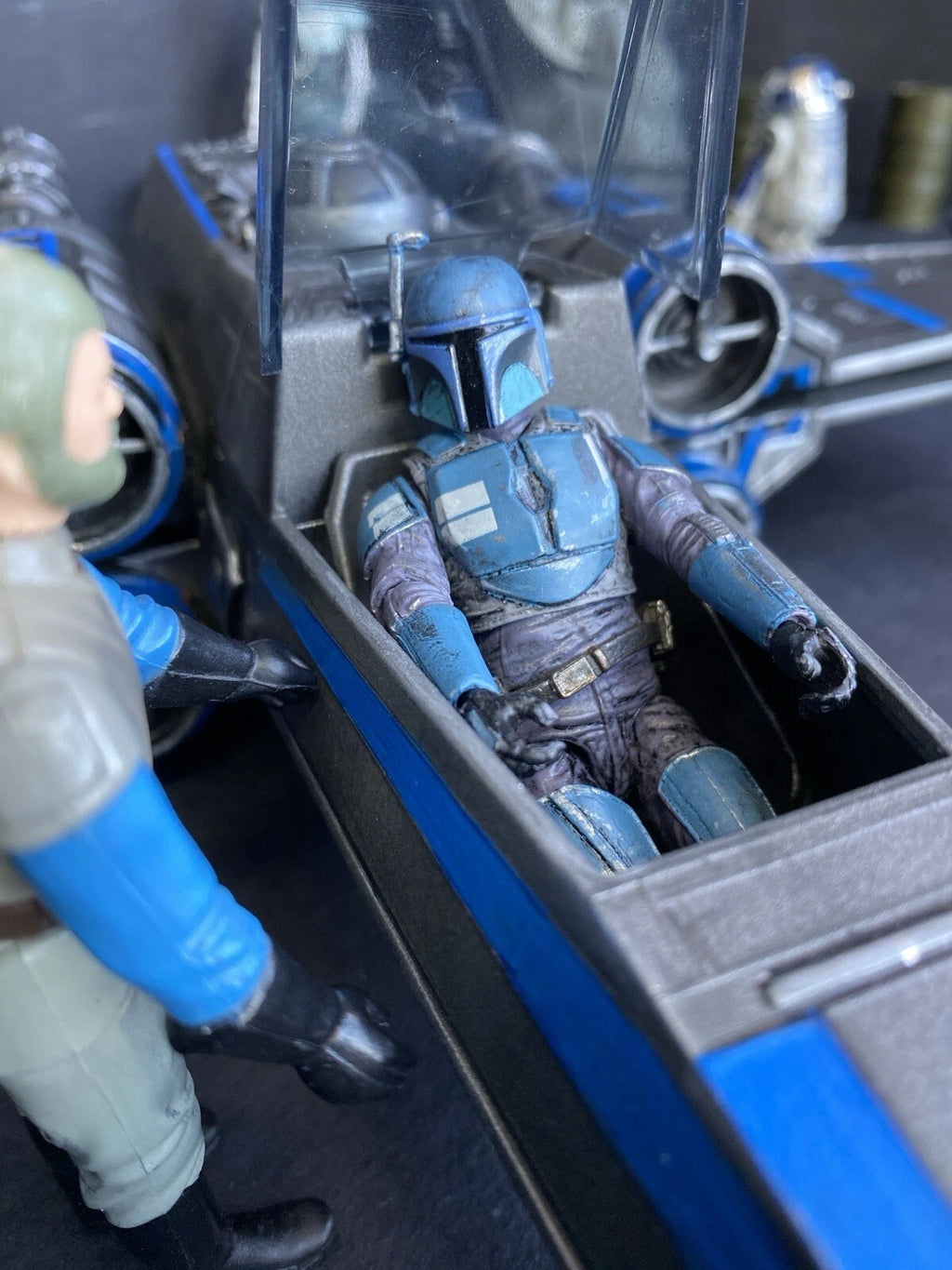 Star Wars RZ-9 “Nightglass” X-wing Interceptor | Custom Starfighter Diorama