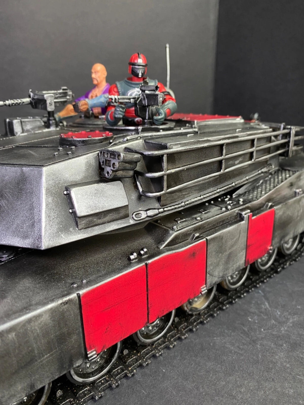 GI JOE COBRA DEVELOPMENTAL TERROR TANK 1:18 Collectible Vintage Custom