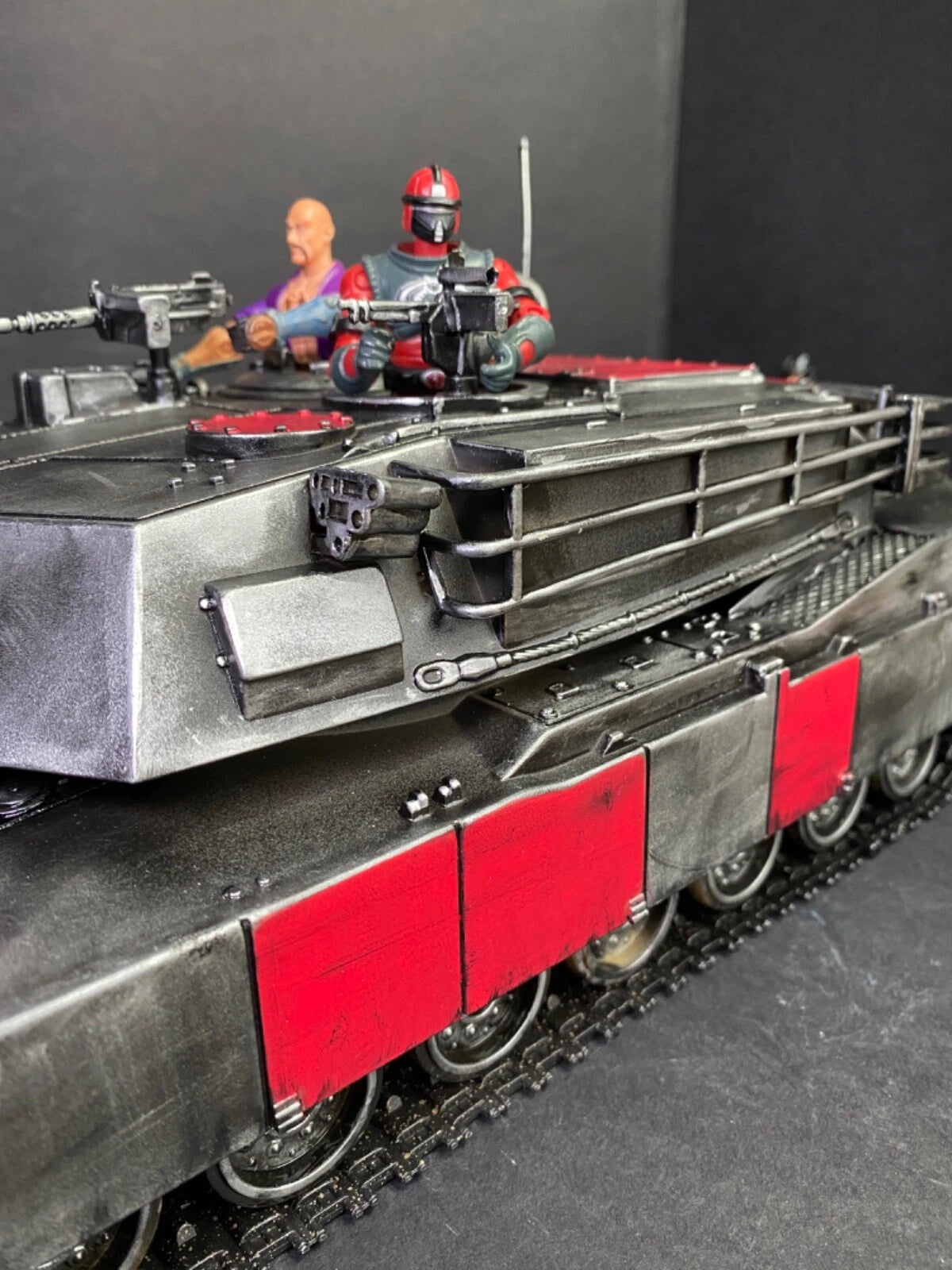 GI JOE COBRA DEVELOPMENTAL TERROR TANK 1:18 Collectible Vintage Custom