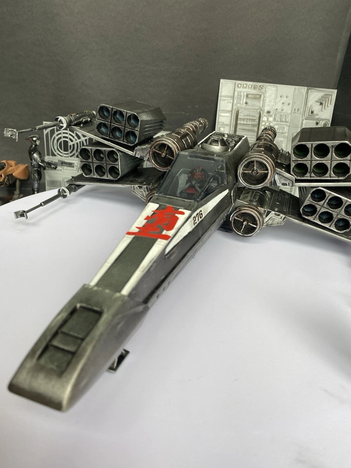Star Wars Andor Rift Lance X Wing Jedi Sith Empire Vintage Kenner Custom