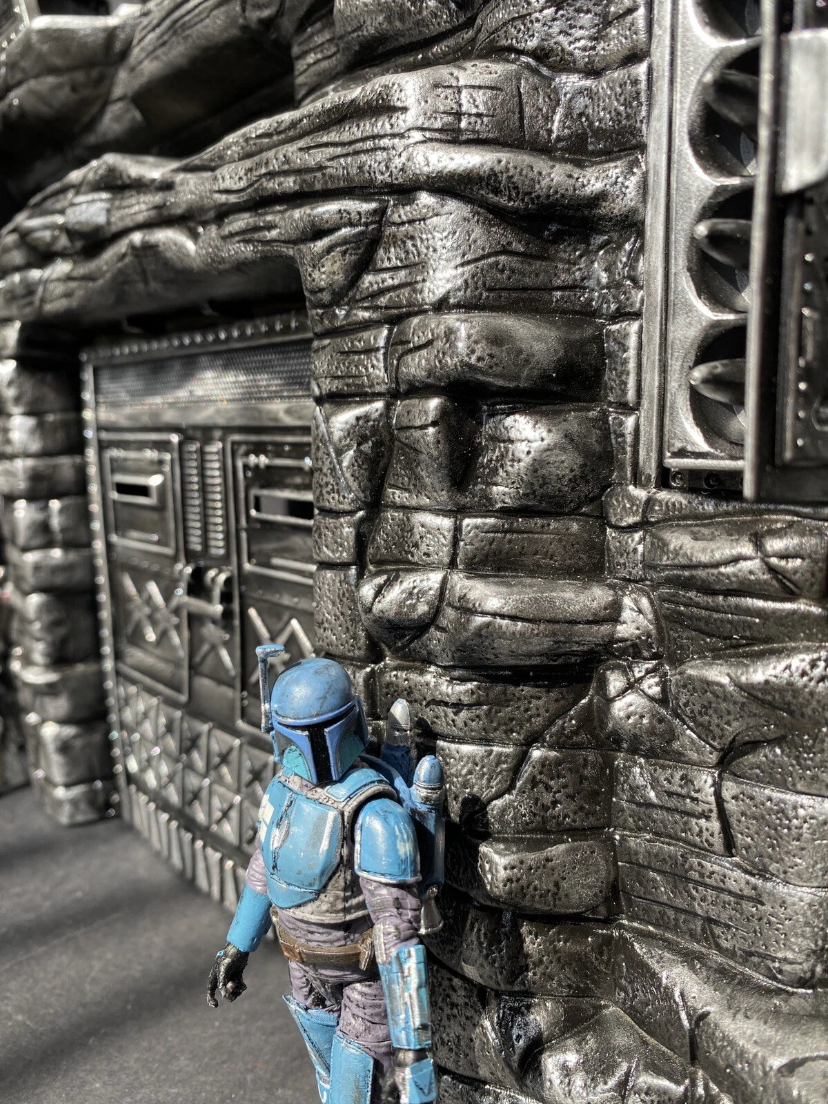 Star Wars Andor Kraytfall Vault Door Bastion | Mandalorian Siege Holdout Diorama