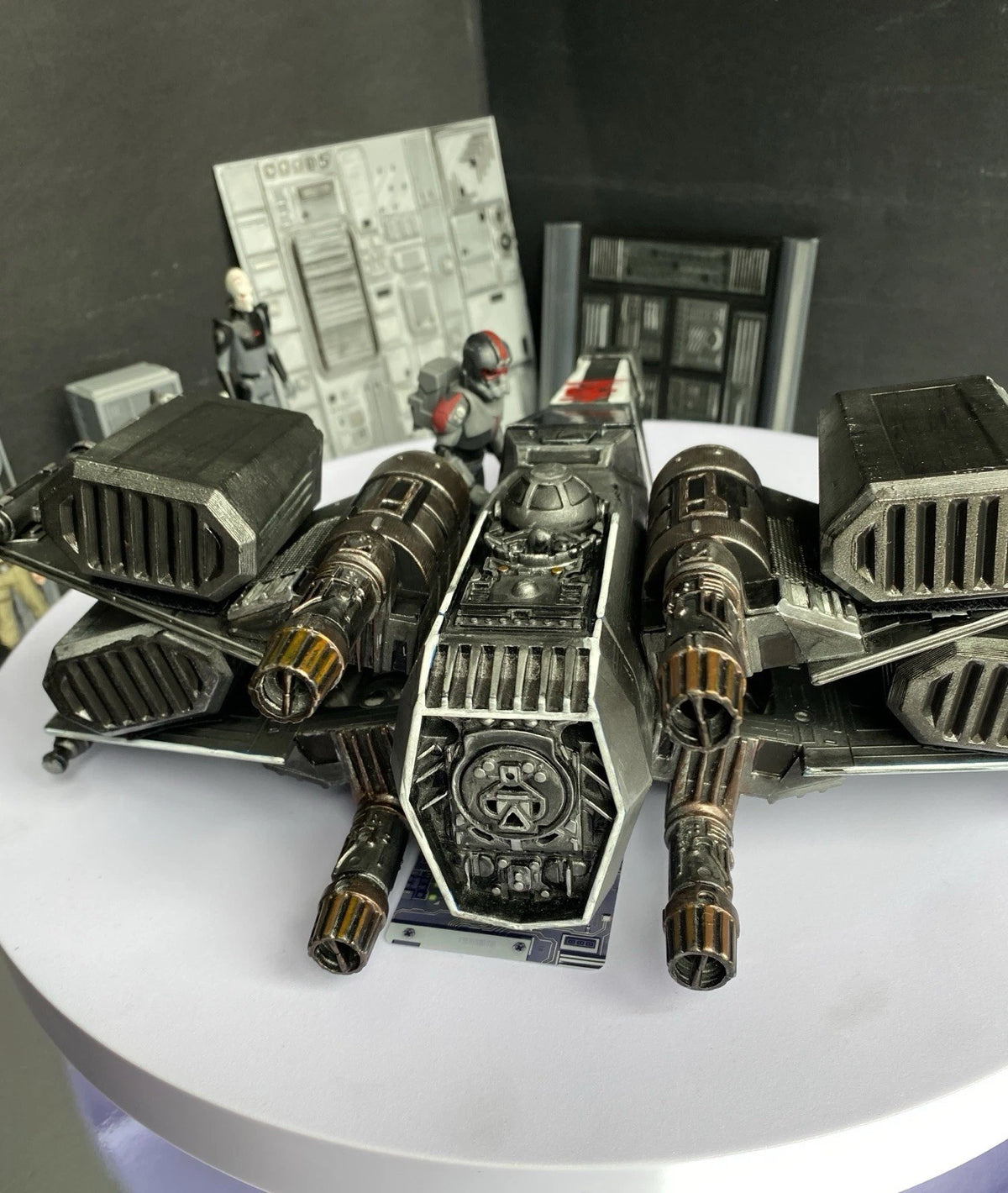 Star Wars Andor Rift Lance X Wing Jedi Sith Empire Vintage Kenner Custom