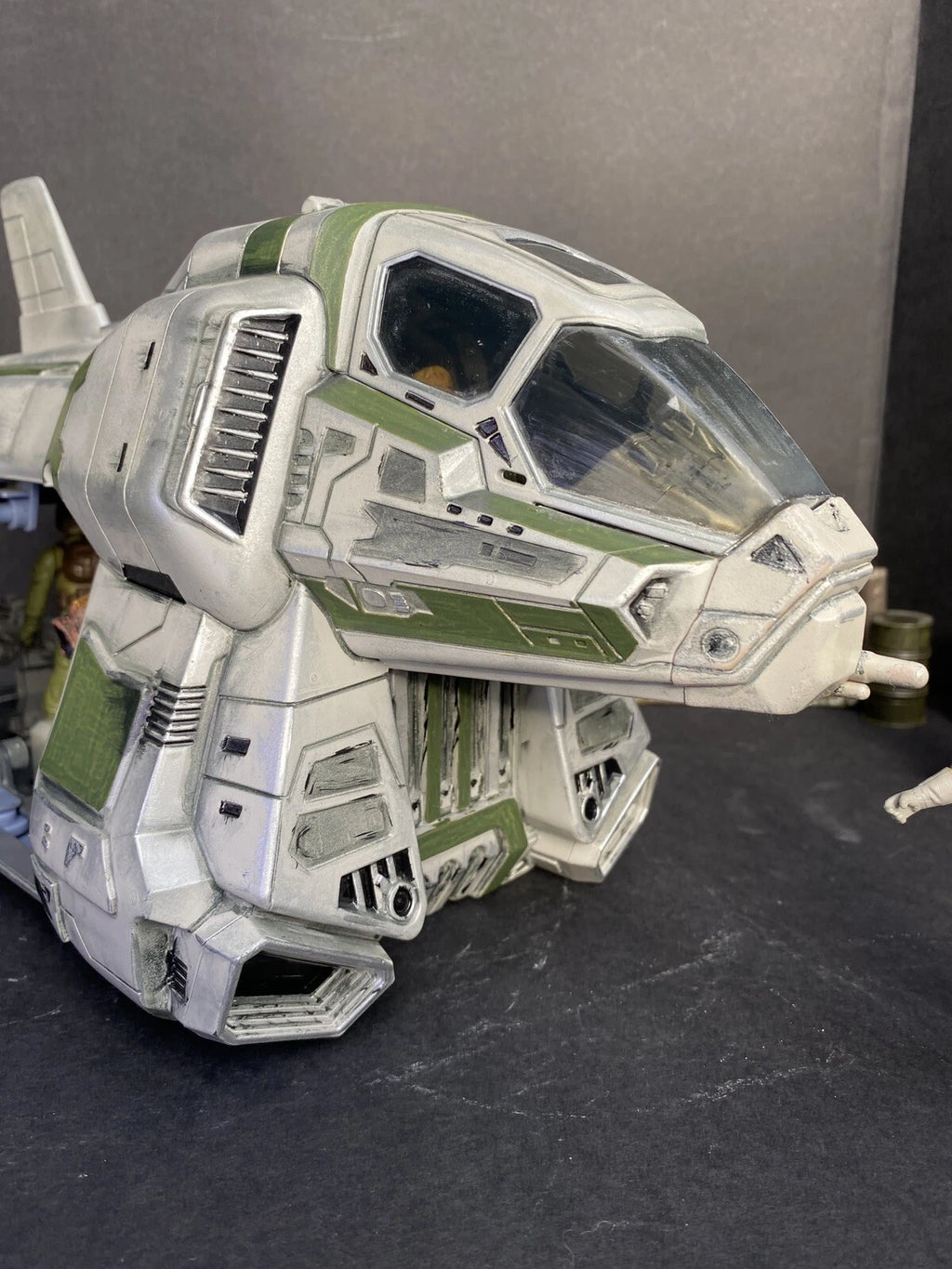 Imperial Shuttle “Pale Vengeance” – Custom Star Wars Kenner Black Series Display