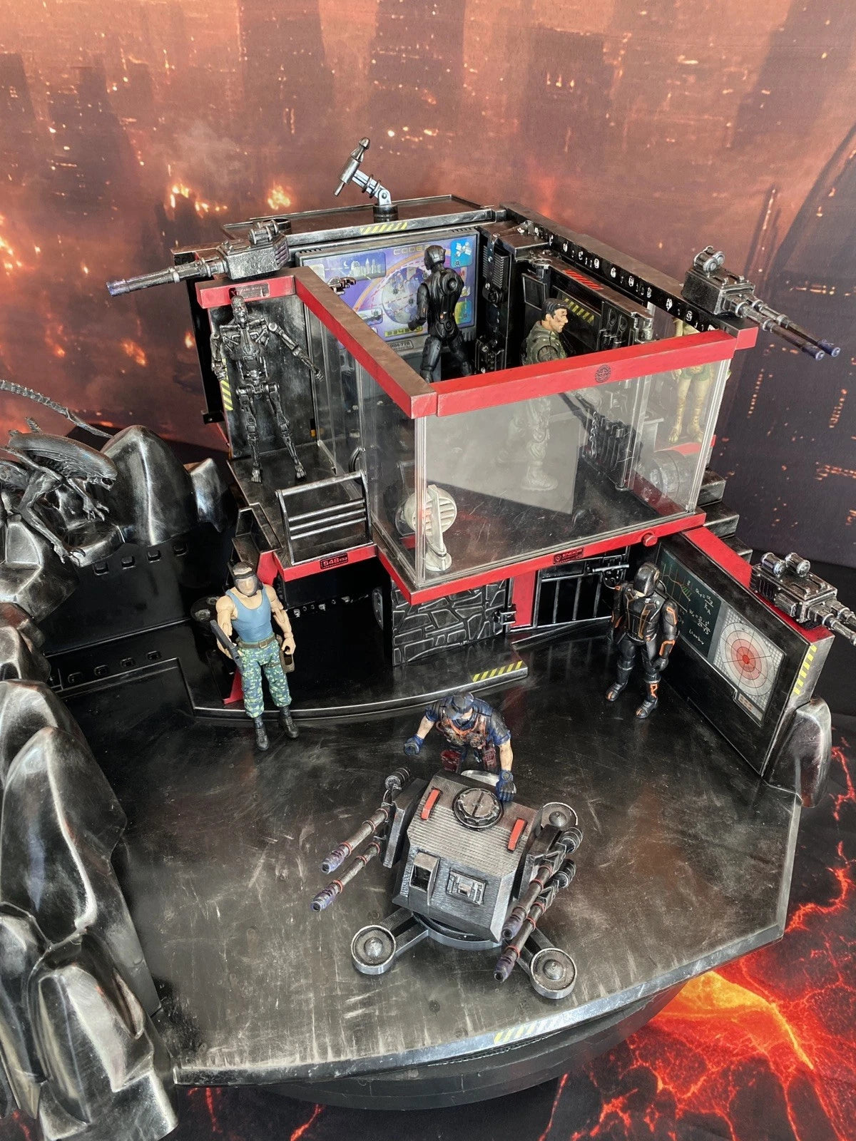 Anubis Reach Tactical Outpost Stargate Custom Diorama Display Custom SG1