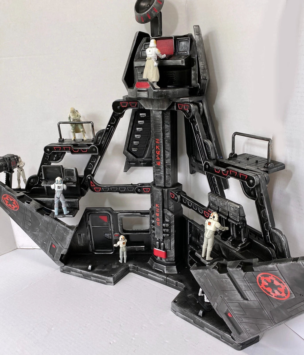 Star Wars Imperial Outpost 3.75 1:18 Playset Diorama Sith Vintage Kenner Custom - view 6