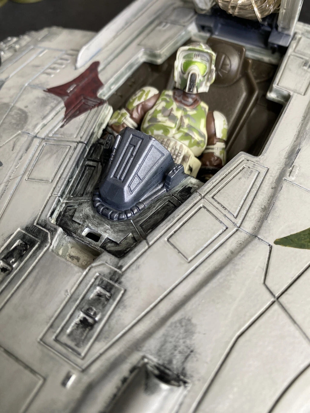 A-Wing “Hunter’s Fang” –  Rebel Interceptor Kashyyyk Camo Starfighter Star Wars - view 4