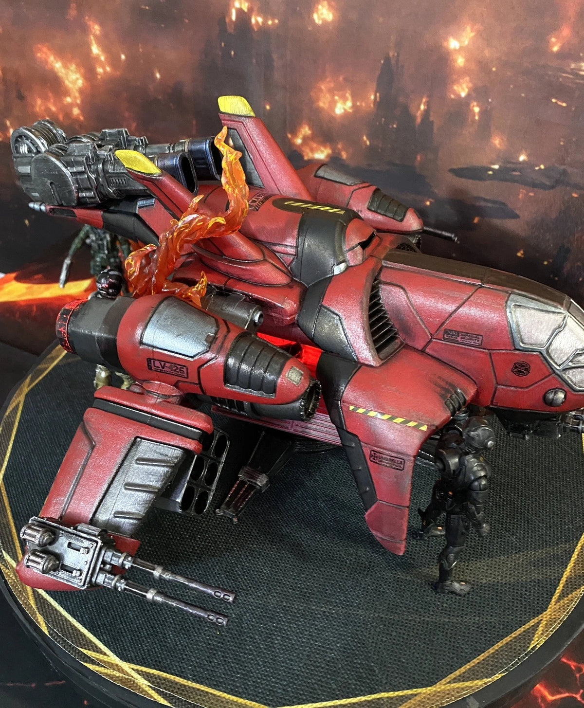 Klandathu Scorchspear Gunship – Starship Troopers Mobile Infantry Assault Custom