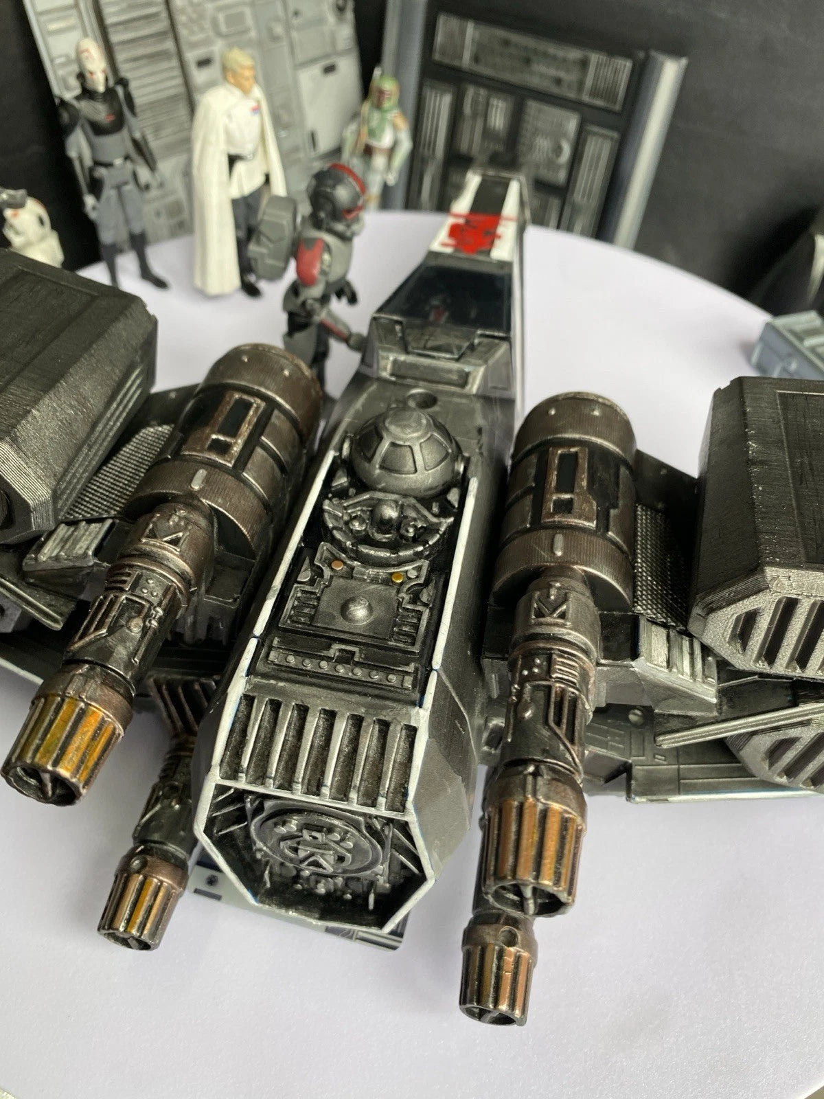 Star Wars Andor Rift Lance X Wing Jedi Sith Empire Vintage Kenner Custom