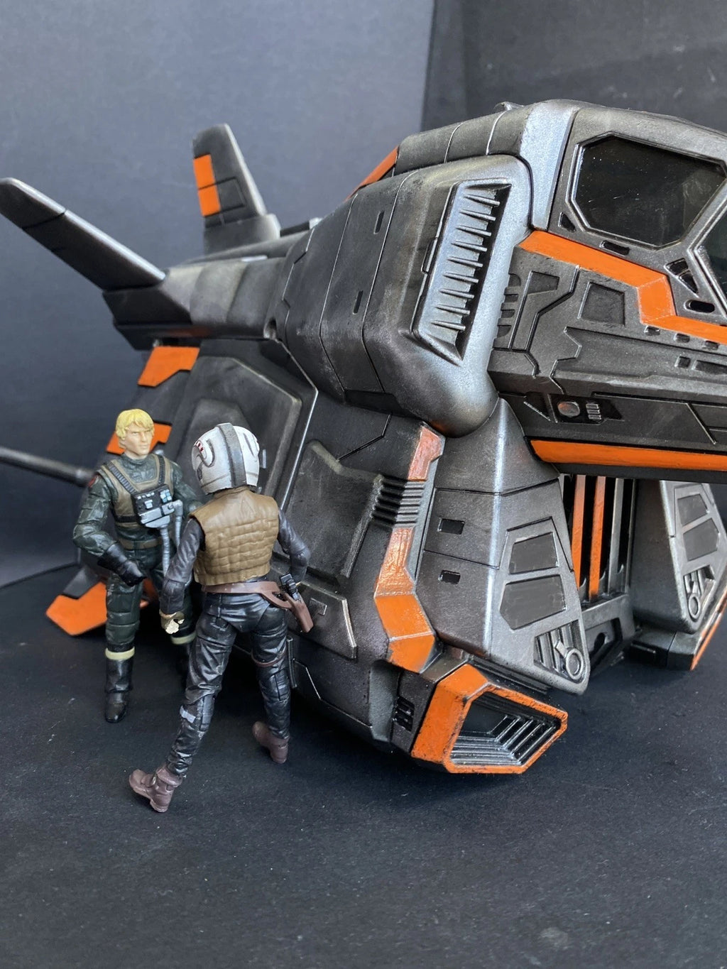 “ORANGE STRIPE” QUICKSILVER DROP-SHUTTLE | Avatar Fire and Ash Pandora Ops